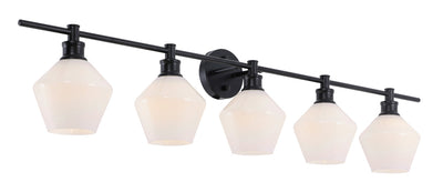 product image for Gene 5 Light Bath Sconces Living District Ld2324Bk 85 14