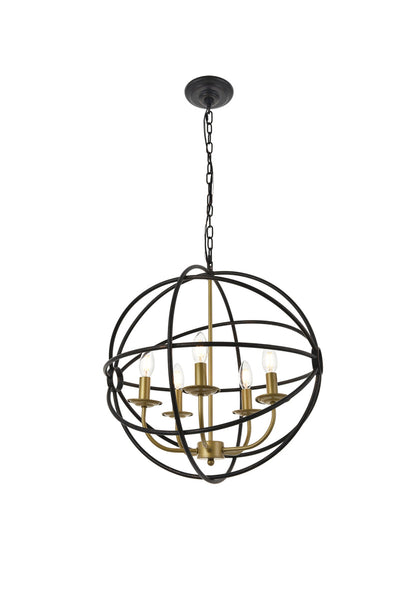 product image for Octavia 5 Light Pendant Living District Ld4006D20Brd 9 60