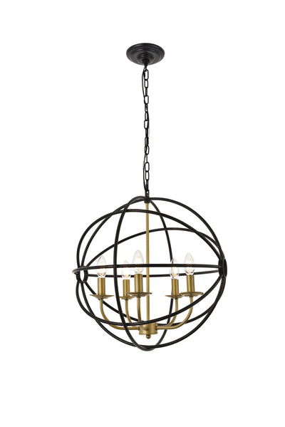 product image for Octavia 5 Light Pendant Living District Ld4006D20Brd 5 17