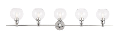 product image for Collier 5 Light Bath Sconces Living District Ld2326Bk 5 35