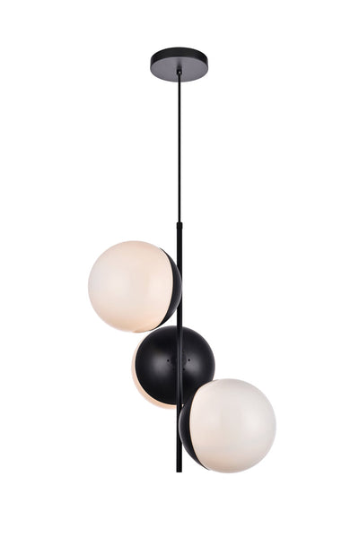 product image for Eclipse 3 Light Pendant Living District Ld6122Bk 12 17