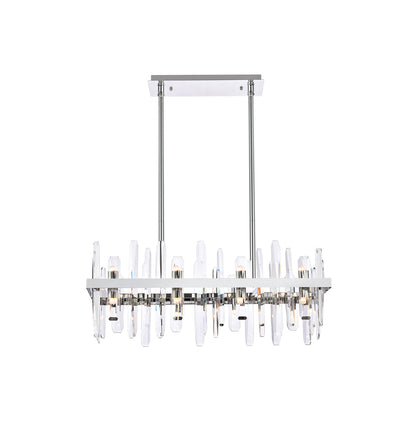 product image for Serena 16 Light Chandelier Elegant Lighting 2200G30Bk 2 68