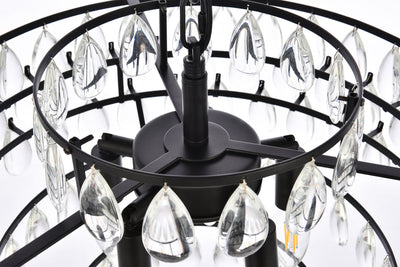 product image for Mila 5 Light Pendant Elegant Lighting 1102D18Bk 28 52