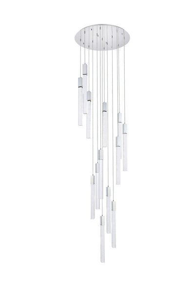 product image for Weston 13 Light Pendant Elegant Lighting 2066G26Bk 35 62