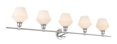 product image for Gene 5 Light Bath Sconces Living District Ld2324Bk 41 37