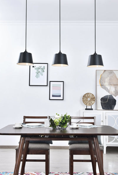 product image for Nota 3 Light Pendant Living District Ld4057D40Bk 23 59