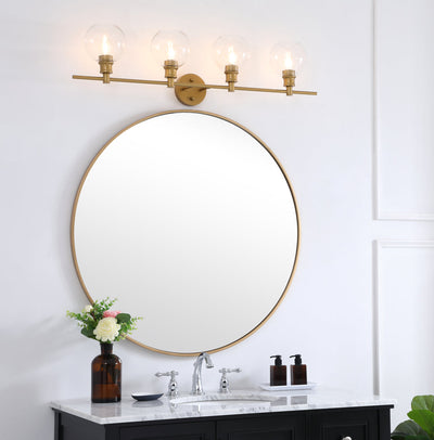 product image for Collier 4 Light Bath Sconces Living District Ld2322Bk 123 21