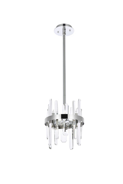 product image for Serena 6 Light Pendant Elegant Lighting 2200D10Bk 32 9