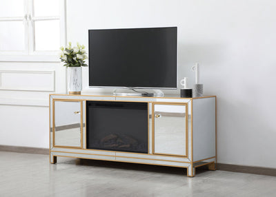 product image for Reflexion Tv Cabinet With Fireplace Elegant Decor Mf701G F1 5 60