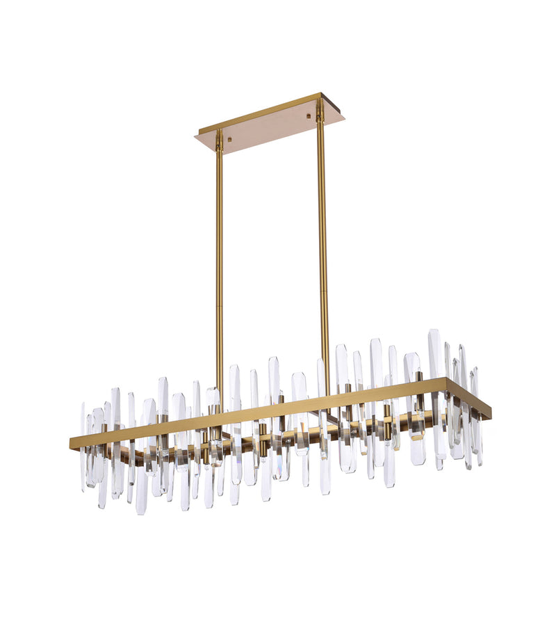 media image for Serena 24 Light Chandelier Elegant Lighting 2200G42Bk 18 251