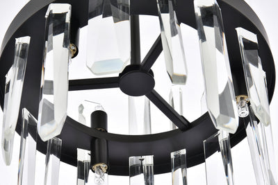 product image for Serena 6 Light Pendant Elegant Lighting 2200D10Bk 28 12