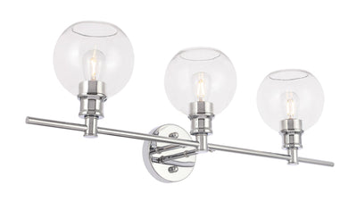 product image for Collier 3 Light Bath Sconces Living District Ld2318Bk 29 78