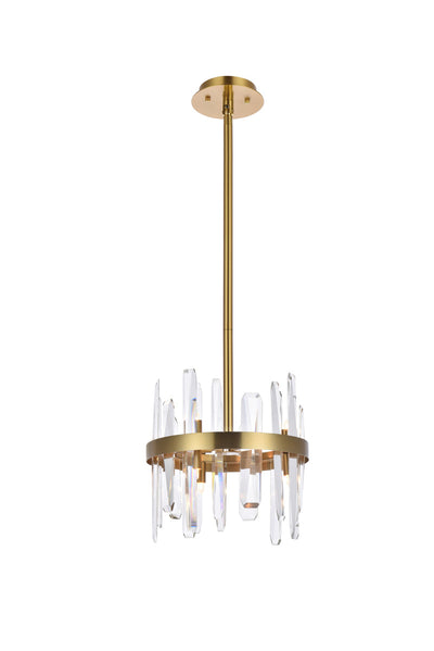 product image for Serena 6 Light Pendant Elegant Lighting 2200D10Bk 6 88