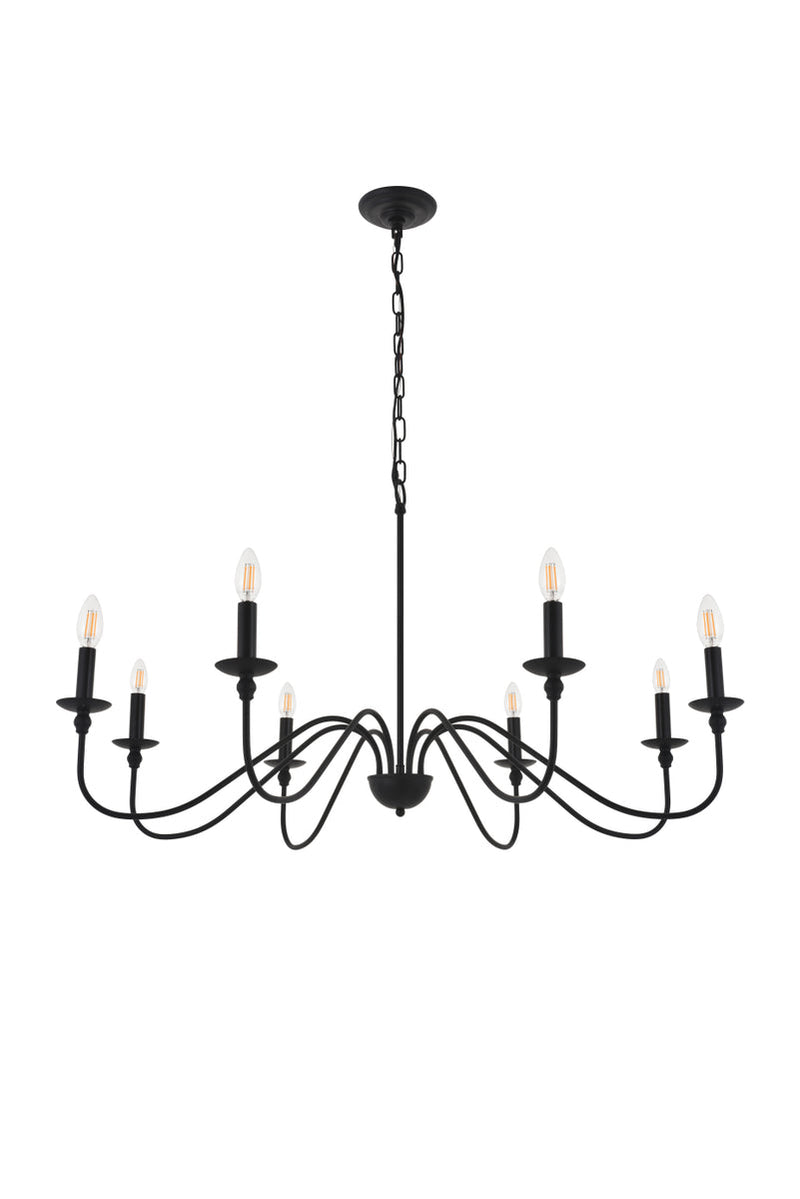 media image for Rohan 8 Light Pendant Living District Ld5006D42Mb 4 238