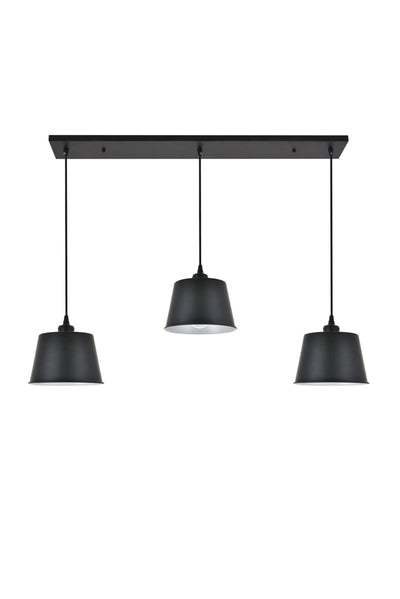 product image for Nota 3 Light Pendant Living District Ld4057D40Bk 7 35