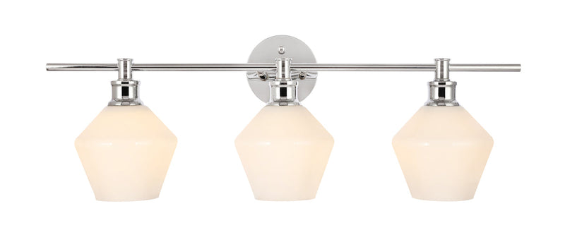 media image for Gene 3 Light Bath Sconces Living District Ld2316Bk 54 28