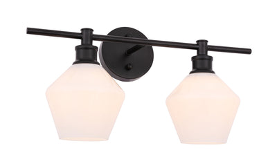 product image for Gene 2 Light Bath Sconces Living District Ld2312Bk 74 83