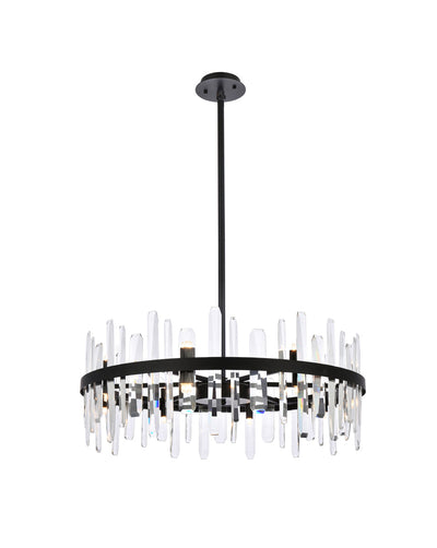 product image for Serena 16 Light Chandelier Elegant Lighting 2200G30Bk 4 25