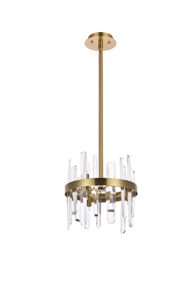 product image for Serena 6 Light Pendant Elegant Lighting 2200D10Bk 36 13