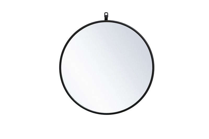 media image for Rowan Vanity Mirror Elegant Decor Mr4718Bk 4 248