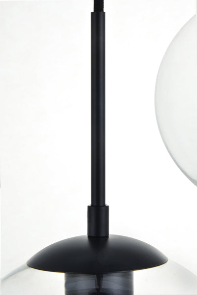 product image for Baxter 3 Light Pendant Living District Ld2208Bk 46 34