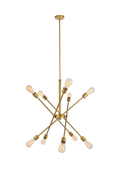 product image of Axel 10 Light Pendant Living District Ld8019D28Br 1 57