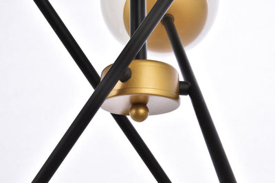 product image for Axl 6 Light Pendant Living District Ld656D24Bk 16 4