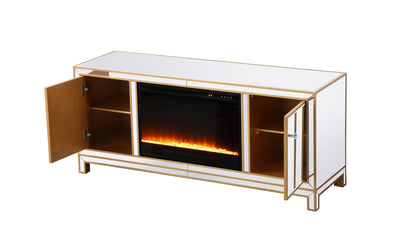 product image for Reflexion Tv Cabinet With Fireplace Elegant Decor Mf701G F1 16 31