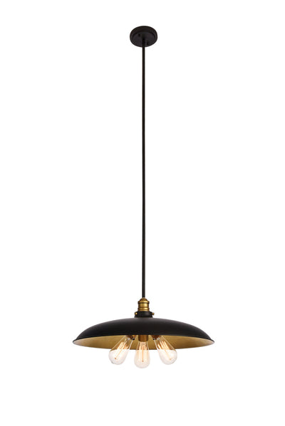 product image for Anders 3 Light Chandelier Living District Ld8004D20Bk 2 97