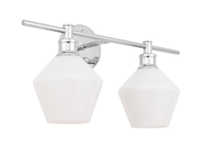 product image for Gene 2 Light Bath Sconces Living District Ld2312Bk 96 66