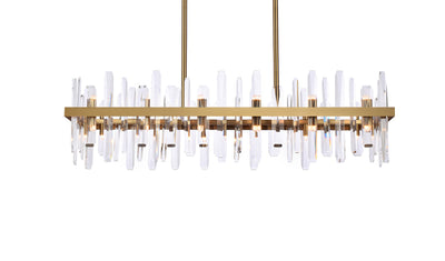 product image for Serena 24 Light Chandelier Elegant Lighting 2200G42Bk 6 15