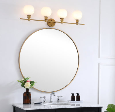 product image for Collier 4 Light Bath Sconces Living District Ld2322Bk 124 19