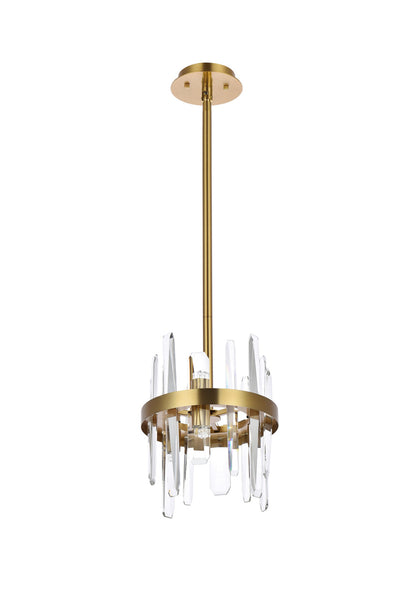 product image for Serena 6 Light Pendant Elegant Lighting 2200D10Bk 33 20