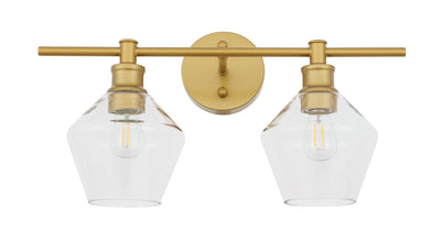 product image for Gene 2 Light Bath Sconces Living District Ld2312Bk 69 72