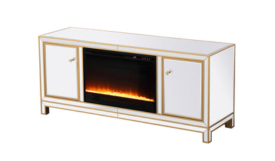 product image for Reflexion Tv Cabinet With Fireplace Elegant Decor Mf701G F1 14 84