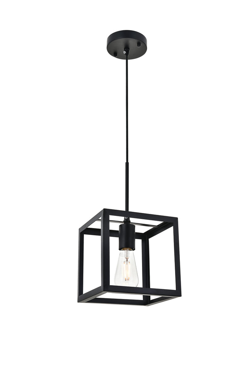 media image for Resolute Pendant Living District Ld4063D8Bk 9 221