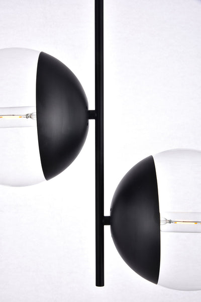 product image for Eclipse 2 Light Pendant Living District Ld6116Bk 8 21