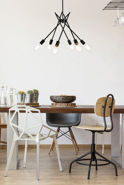 product image for Lucca 6 Light Pendant Living District Ld640D23Bk 19 62