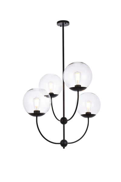 product image of Lennon 4 Light Pendant Living District Ld652D30Bk 1 534