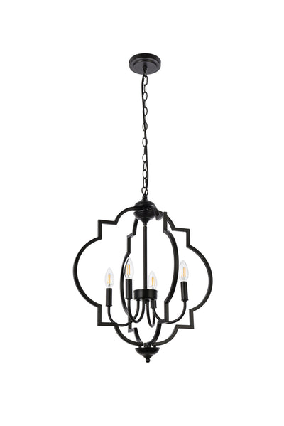 product image for Sandara 4 Light Pendant Living District Ld7064D16Bk 34 73