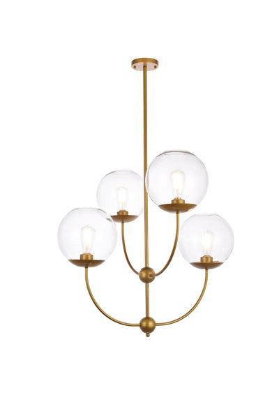 product image for Lennon 4 Light Pendant Living District Ld652D30Bk 5 43