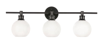 product image for Collier 3 Light Bath Sconces Living District Ld2318Bk 56 6