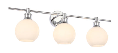 product image for Collier 3 Light Bath Sconces Living District Ld2318Bk 66 9