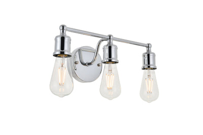 product image for Serif 3 Light Bath Sconces Living District Ld4028W16Bk 15 51