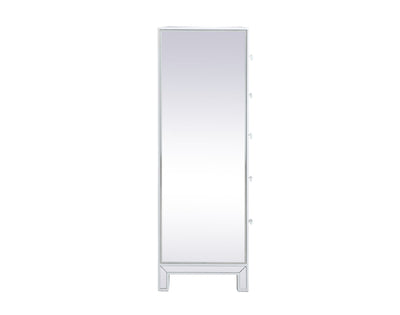 product image for Reflexion Cabinet Tall 5 Drawer Elegant Furniture Lighting Mf72026 33 45