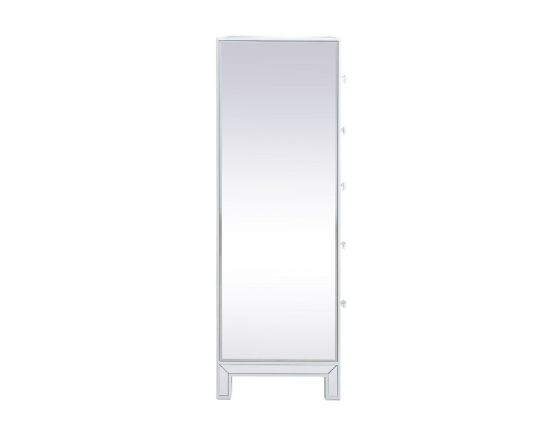 media image for Reflexion Cabinet Tall 5 Drawer Elegant Furniture Lighting Mf72026 33 211