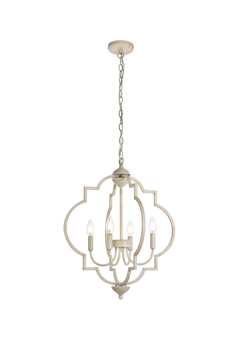 media image for Sandara 4 Light Pendant Living District Ld7064D16Bk 5 277