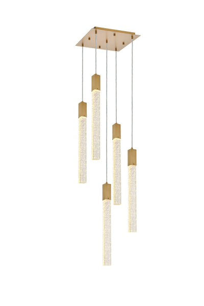 product image for Weston 5 Light Pendant Elegant Lighting 2066D16Bk 3 83