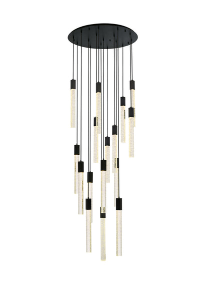 product image for Weston 16 Light Pendant Elegant Lighting 2066G30Bk 10 43