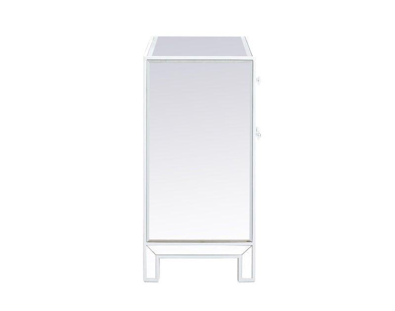 media image for Reflexion Cabinet Elegant Furniture Lighting Mf71034Wh 9 21